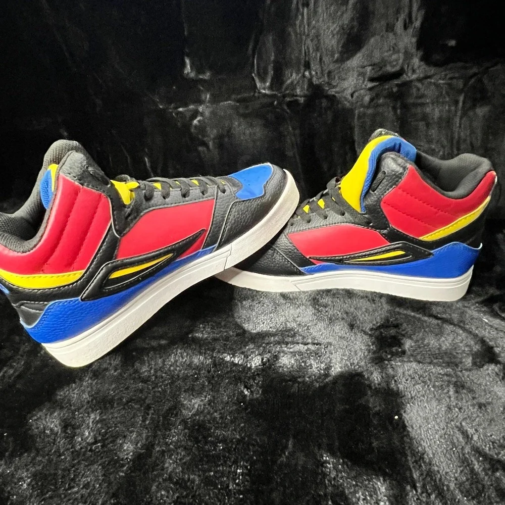 Fila Everge 1FM01226-027 Mens US 8 Shoes Multicolor High Top Basketball Sneakers